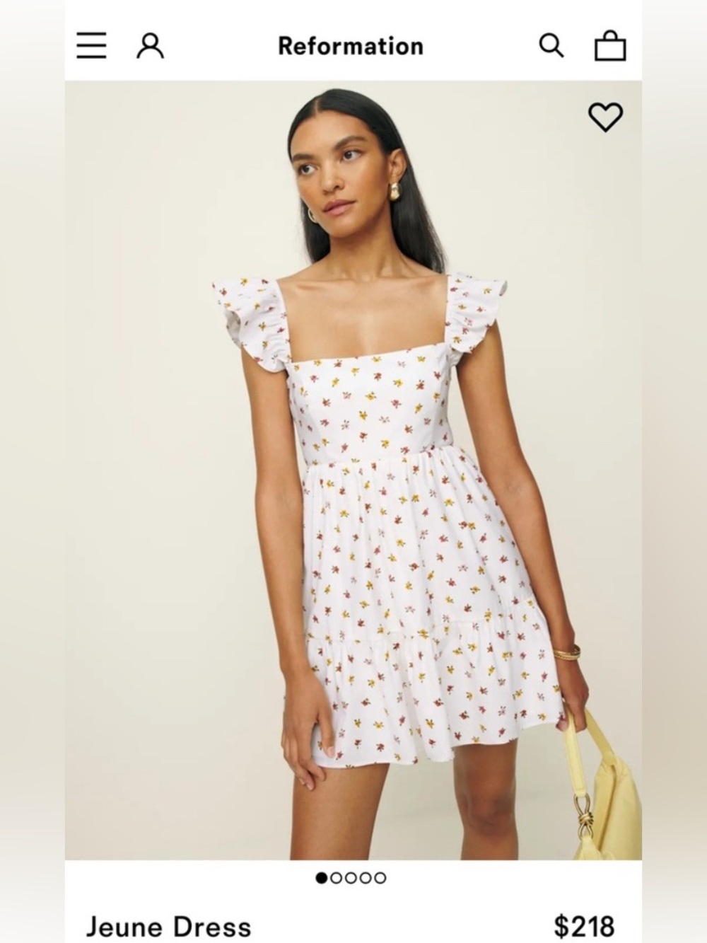 Reformation Jeune Dress  - NWT